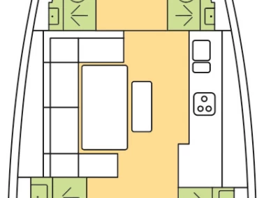 Bootverhuur Dufour Dufour 460 Grand Large in Seget Donji via SamBoat