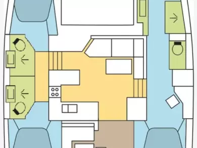 Bootverhuur Fountaine Pajot Astrea 42 in Álimos via SamBoat