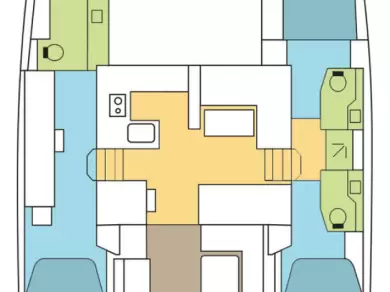 Huur een Nautitech Nautitech 46 Fly in Komolac