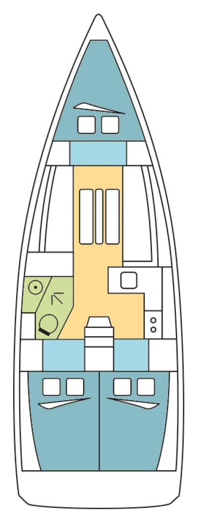 Verhuur Zeilboot Jeanneau met vaarbewijs