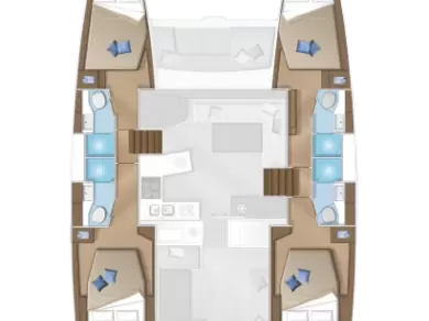 Bootverhuur Lagoon Lagoon 450 F in Álimos via SamBoat