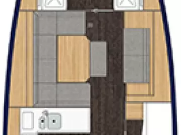 Verhuur Zeilboot in Lefkáda - Bavaria Bavaria C45 Holiday