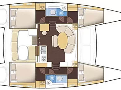 Jachthuur in Propriano - Lagoon Lagoon 380 via SamBoat