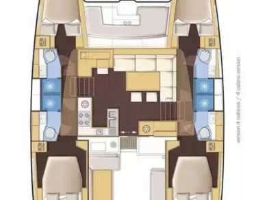 Bootverhuur Skiathos goedkoop Lagoon 46