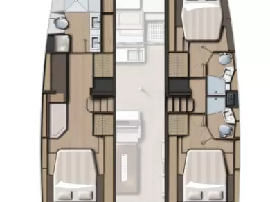 Verhuur Catamaran in Marsh Harbour - Bali Bali 4.4