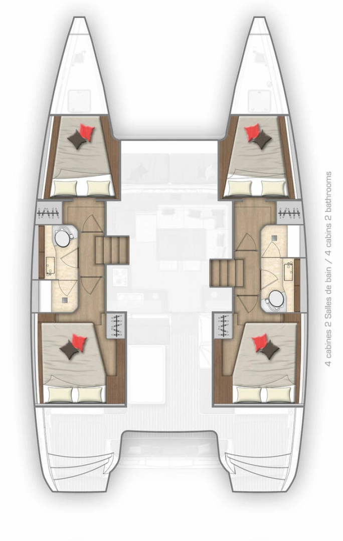 Lagoon Lagoon 40 te huur van particulier of professional in Ao Po