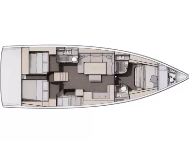 Verhuur Zeilboot Dufour met vaarbewijs