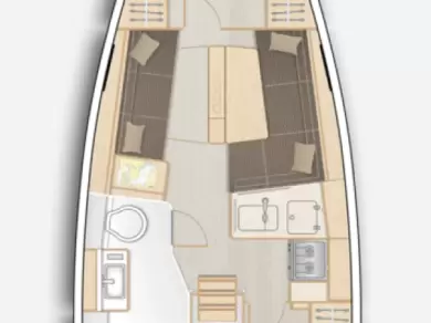 Bootverhuur Marseille goedkoop Hanse 348