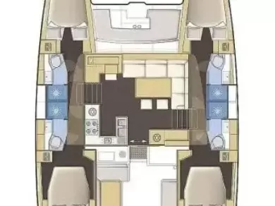 Huur Catamaran met of zonder schipper Lagoon in Rogoznica