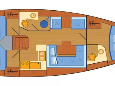 Verhuur Zeilboot in Barth - Jeanneau Sun Odyssey 409