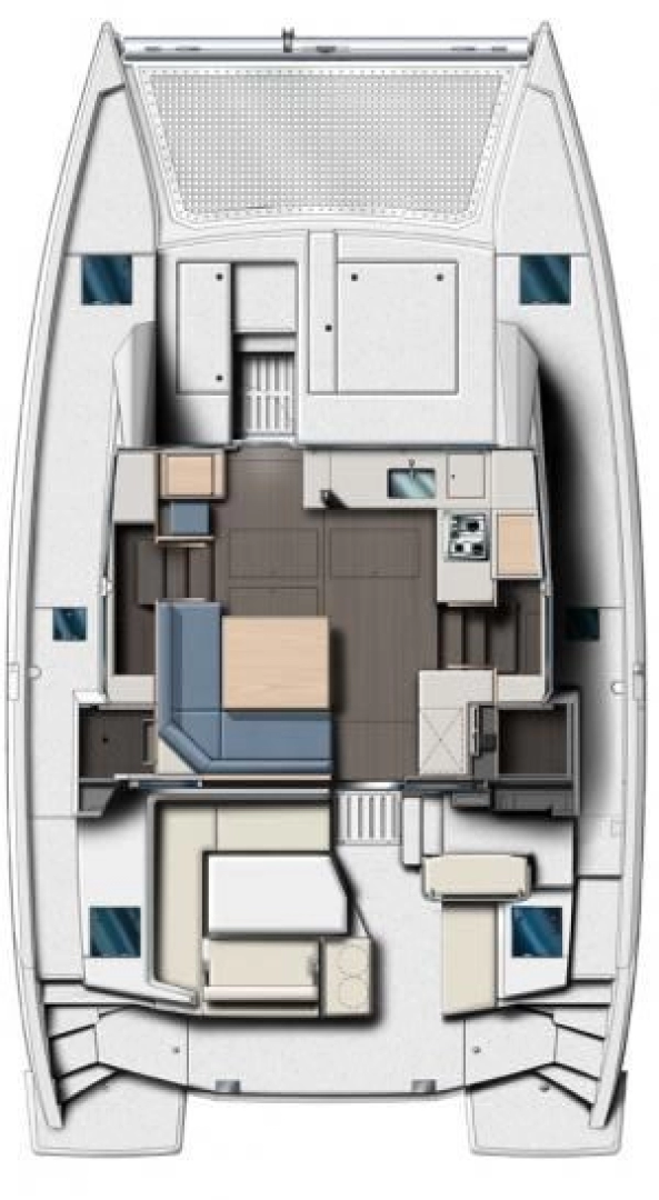 Huur een Leopard Catamarans / Robertson & Caine Leopard 40 in Fethiye