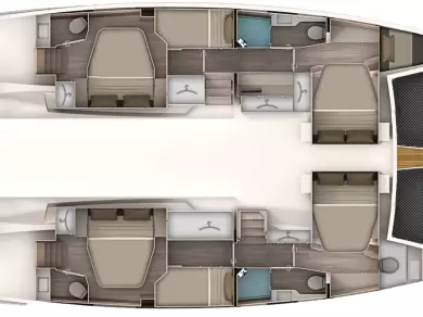 Huur Catamaran met of zonder schipper Aventura in Fethiye