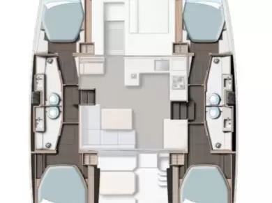 Huur Catamaran met of zonder schipper Leopard Catamarans / Robertson & Caine in Procida