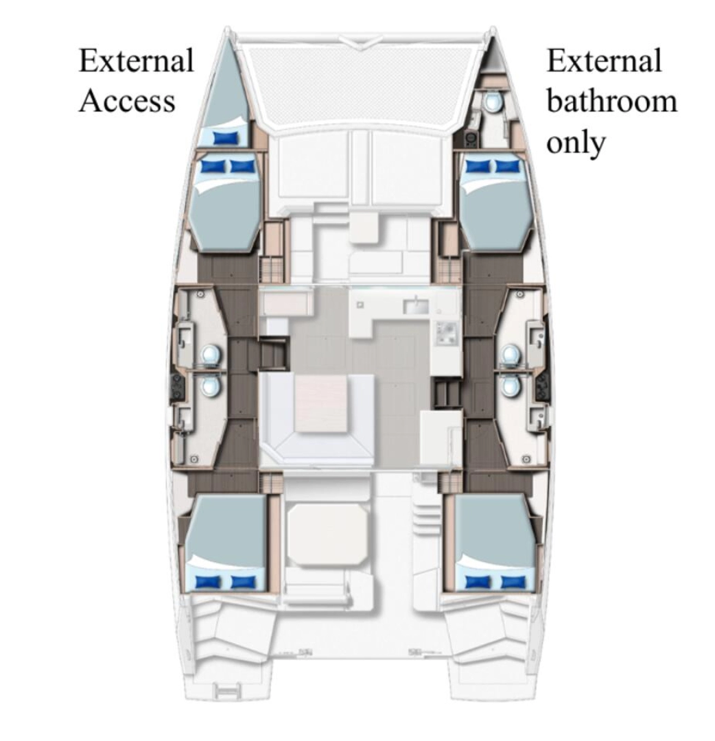 Catamaran te huur in Cannigione voor de beste prijs