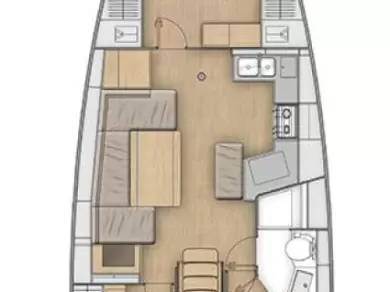 Bootverhuur Furnari goedkoop Oceanis 40.1