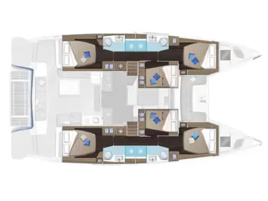 Bootverhuur Trogir goedkoop Lagoon 51