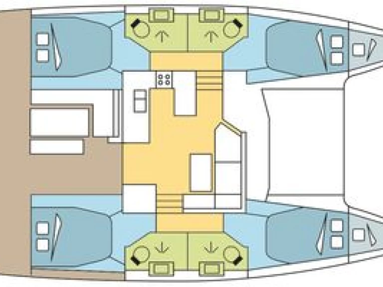 Fountaine Pajot Astrea 42 te huur van particulier of professional in Palermo