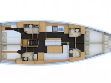 Huur een Jeanneau Jeanneau 54 in Kos