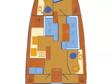 Bootverhuur Punat goedkoop Sun Odyssey 410