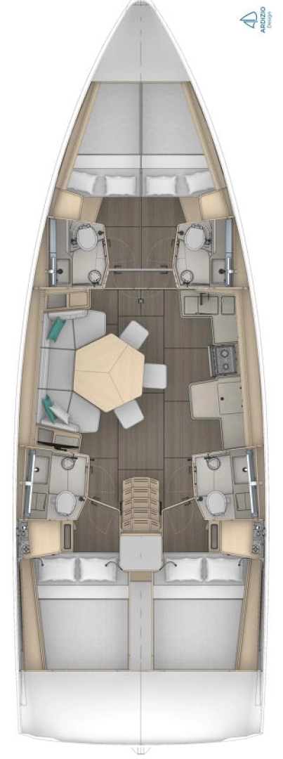 Verhuur Zeilboot in Trogir - Dufour Dufour 44