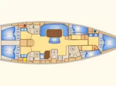 Verhuur Zeilboot in Salamína - Bavaria Bavaria 50 Cruiser