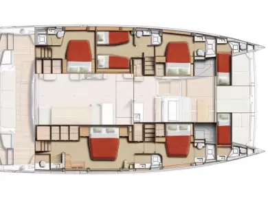 Huur Catamaran met of zonder schipper Bali in Kaštela