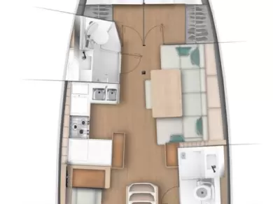 Jeanneau Sun Odyssey 440 te huur van particulier of professional in Gouviá