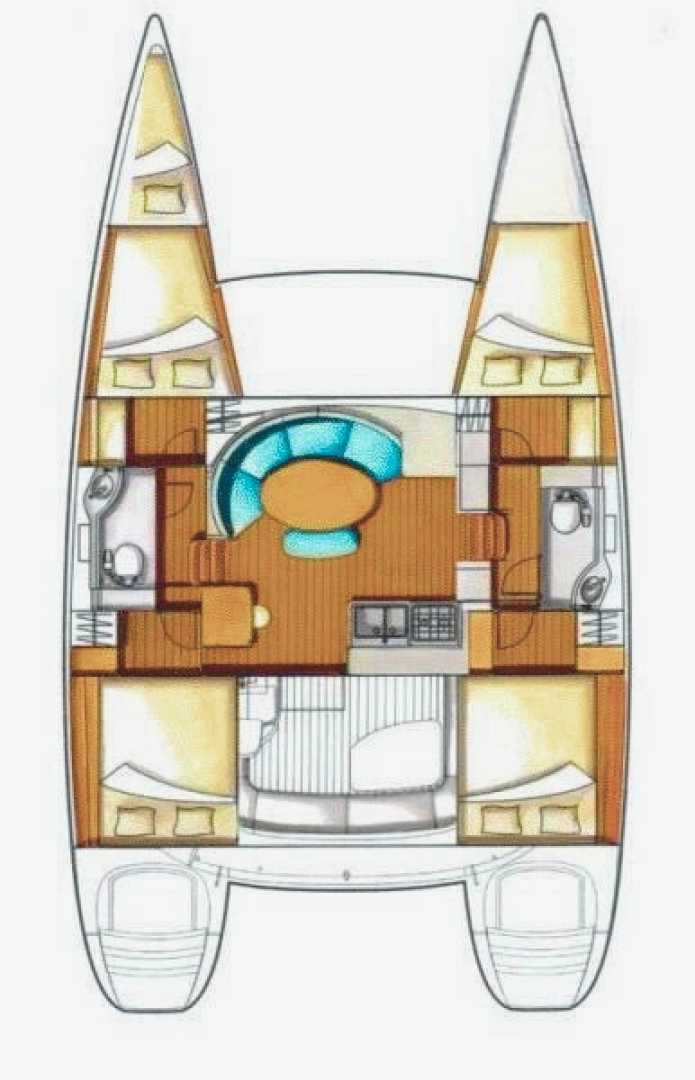 Lagoon Lagoon 380 te huur van particulier of professional in Ko Chang (Koh Chang)