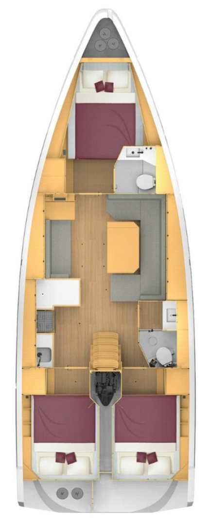 Jachthuur in Pirovac - Bavaria Bavaria C42 via SamBoat