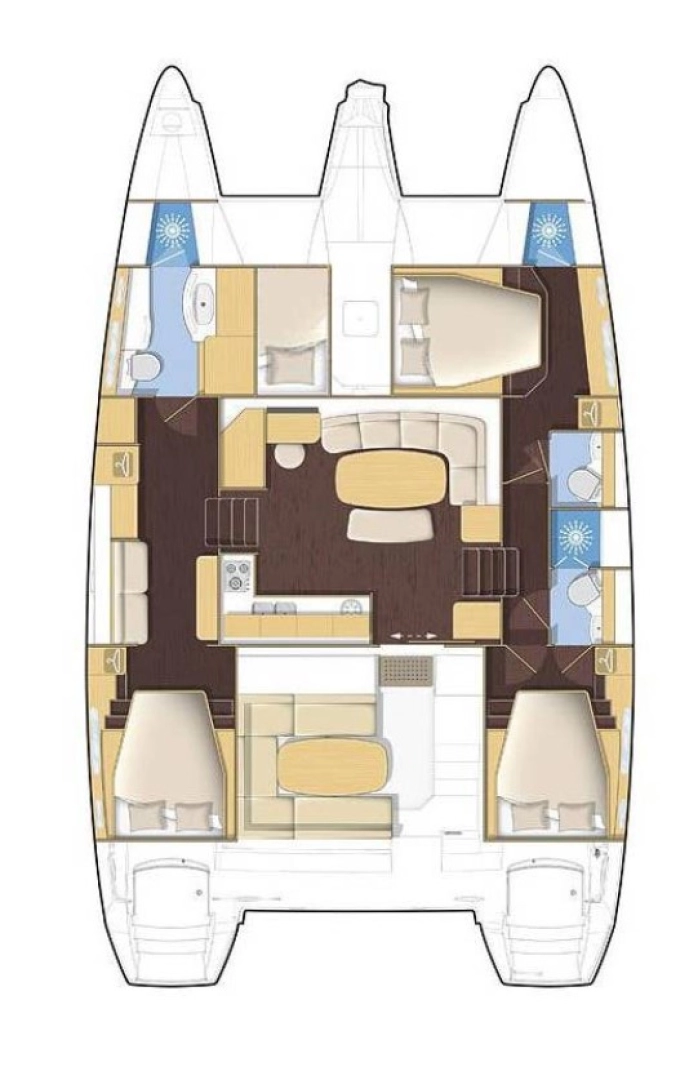 Catamaran te huur in Rogoznica voor de beste prijs