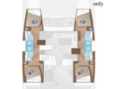 Bootverhuur Furnari goedkoop Lagoon 46