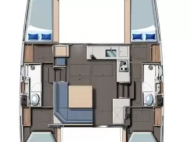 Bootverhuur Leopard Catamarans / Robertson & Caine Leopard 40 in Furnari via SamBoat