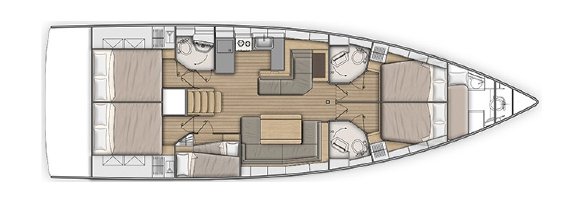 Zeilboot te huur in Sukošan voor de beste prijs