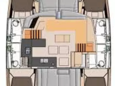 Verhuur Catamaran Fountaine Pajot met vaarbewijs