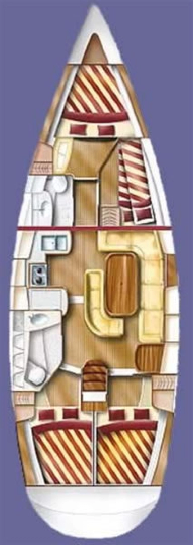 Huur een Dufour Gib Sea 43 in Split