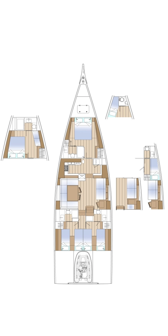 Verhuur Zeilboot in Pirovac - Solaris Solaris 64 RS