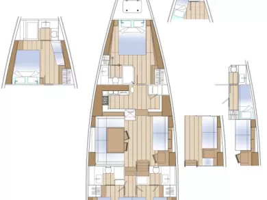 Verhuur Zeilboot in Pirovac - Solaris Solaris 64 RS
