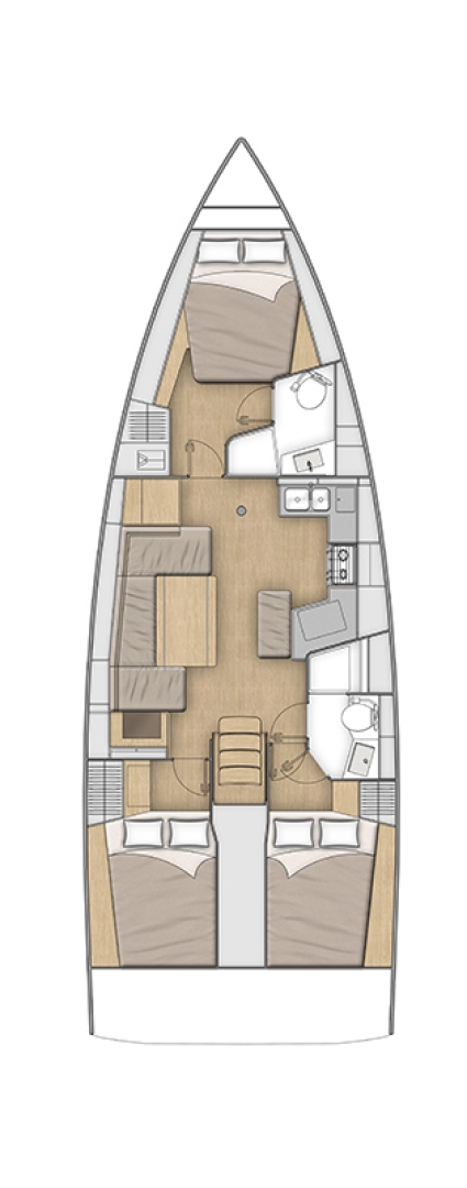 Verhuur Zeilboot in Lávrio - Bénéteau Oceanis 40.1