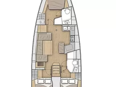 Verhuur Zeilboot Bénéteau met vaarbewijs