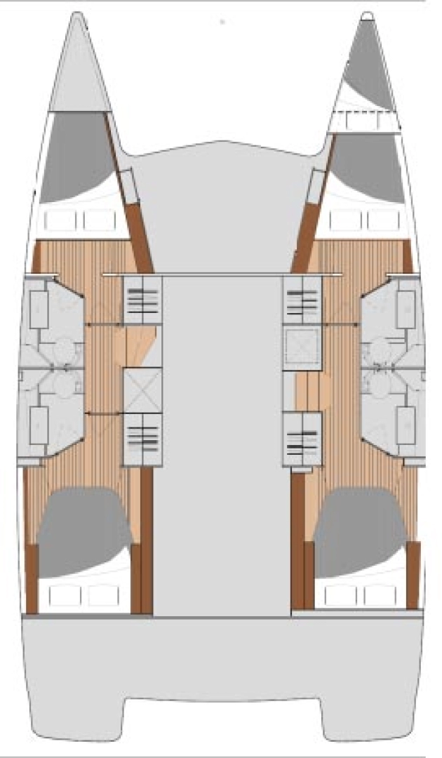 Verhuur Catamaran Fountaine Pajot met vaarbewijs