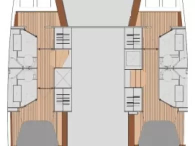 Verhuur Catamaran Fountaine Pajot met vaarbewijs