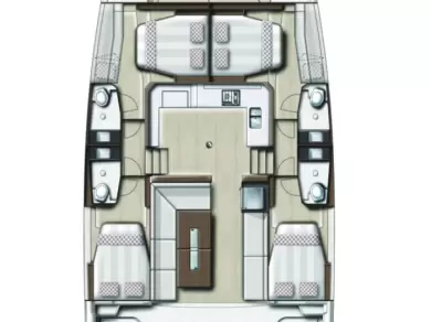 Verhuur Catamaran in Sant Antoni de Portmany - Bali Bali Catspace Voile