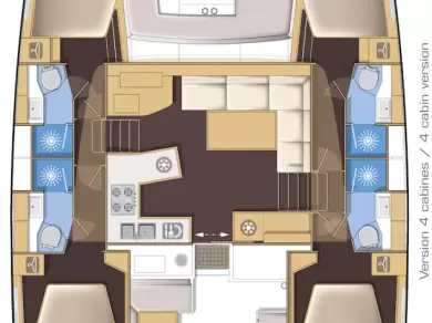 Jachthuur in Palma de Mallorca - Lagoon Lagoon 450 via SamBoat