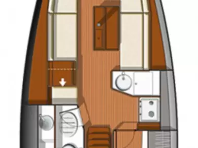 Jeanneau Sun Odyssey 33i te huur van particulier of professional in Gouviá