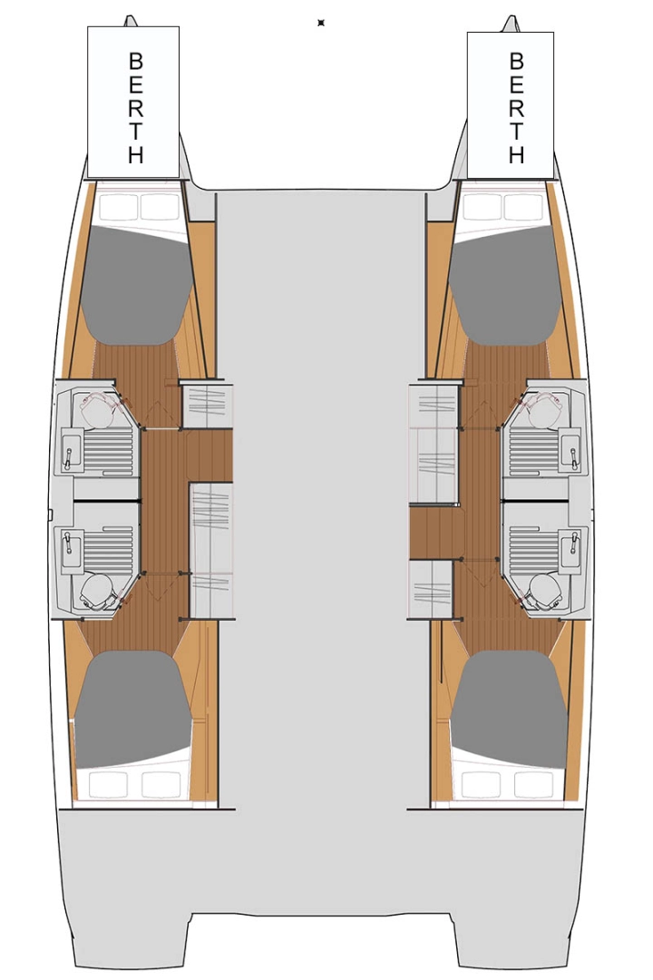 Huur Catamaran met of zonder schipper Fountaine Pajot in Palma de Mallorca