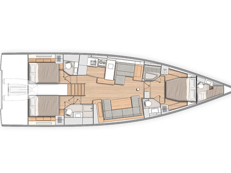 Verhuur Zeilboot Bénéteau met vaarbewijs