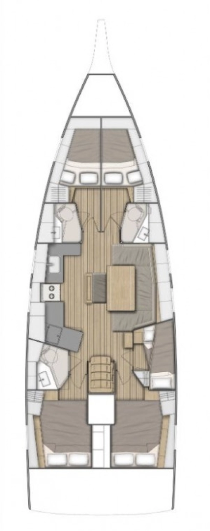 Bénéteau Oceanis 46.1 te huur van particulier of professional in Biograd na Moru