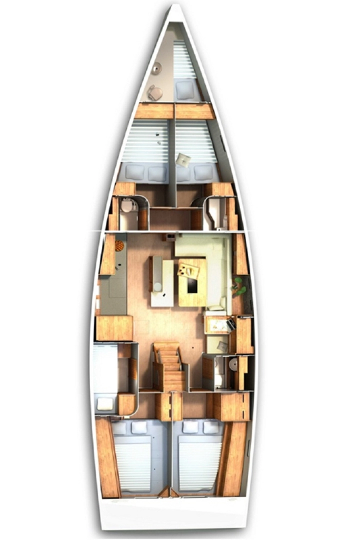 Huur Zeilboot met of zonder schipper Hanse in Kos