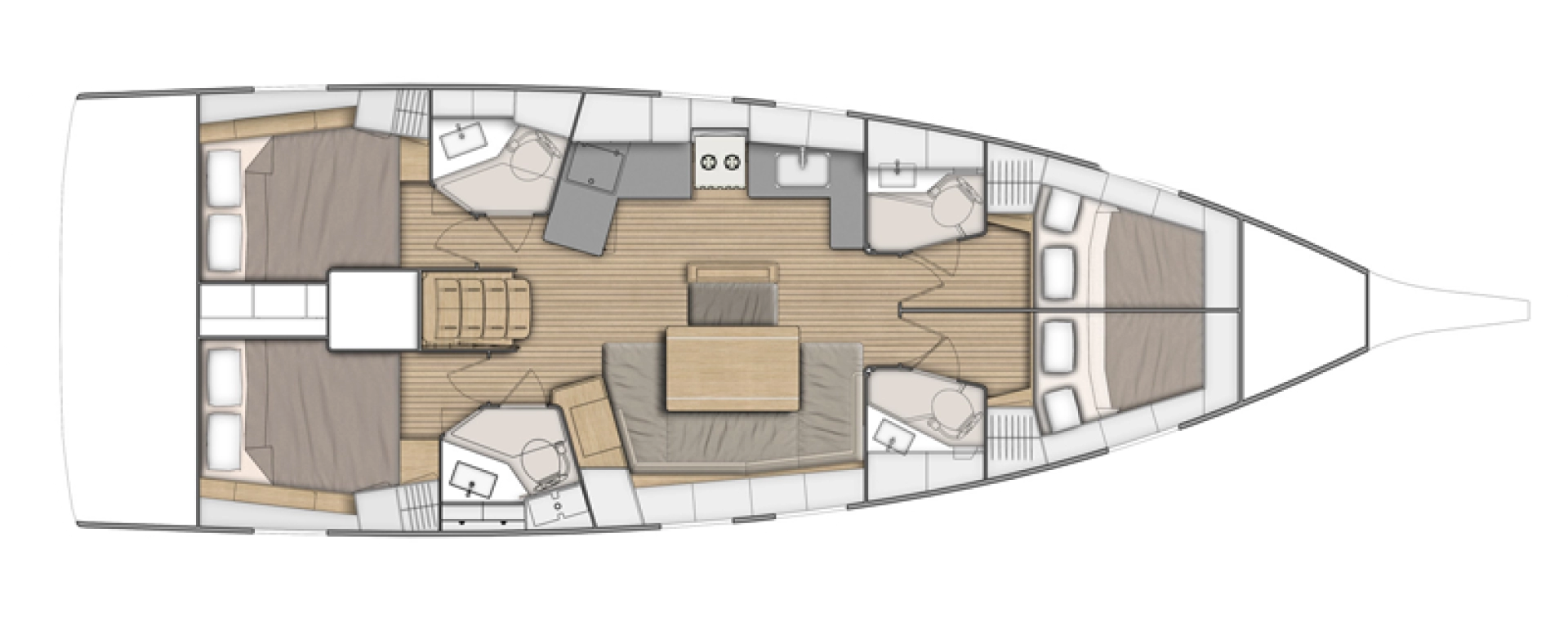 Verhuur Zeilboot in Kos - Bénéteau Oceanis 46.1