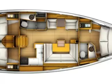 Huur een Jeanneau Sun Odyssey 419 in Rhodes (City)